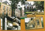 Ansichtkaart	Assen	4-luik, Verzenden, 1960 tot 1980, Gelopen, Drenthe