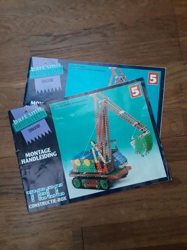 Vintage TECC Constructie-Box Bart Smit, Kinderen en Baby's, Speelgoed | Bouwstenen, Gebruikt, Overige merken, Ophalen of Verzenden