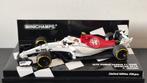 Minichamps Alfa Romeo C37 F1 Showcar Leclerc 1/43, Hobby en Vrije tijd, Modelauto's | 1:43, Ophalen of Verzenden, Zo goed als nieuw