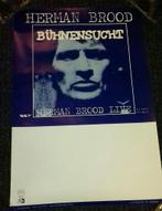 Herman Brood PROMO POSTER 1985 Buhnensucht ! Origineel !, Verzamelen, Verzenden, Zo goed als nieuw, Poster, Artwork of Schilderij
