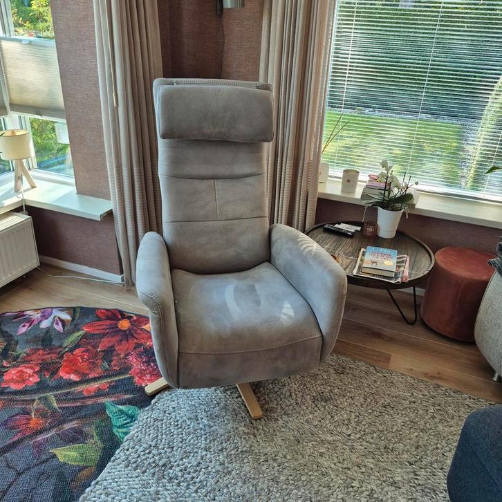 Hukla Relax Fauteuil - Zeer Goede Staat!, Huis en Inrichting, Fauteuils, Zo goed als nieuw, Stof, 75 tot 100 cm, 75 tot 100 cm