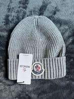 Nieuwe grijze Moncler beanie, Ophalen of Verzenden, Nieuw, One size fits all, Hoed