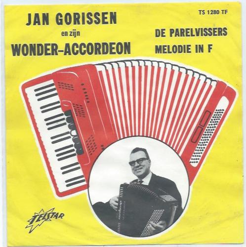 Jan Gorissen- De Parelvissers   Telstar, Cd's en Dvd's, Vinyl | Nederlandstalig, Gebruikt, Levenslied of Smartlap, Overige formaten