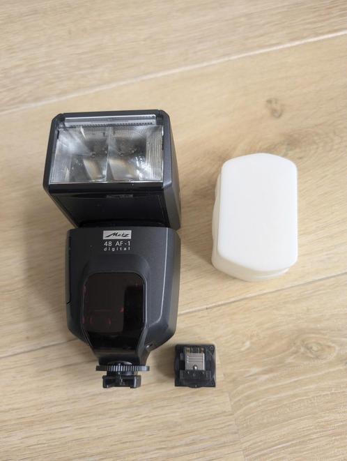 Metz 48 AF-1 flitser voor Sony, Audio, Tv en Foto, Fotografie | Flitsers, Zo goed als nieuw, Metz, Kantelbaar, Ophalen