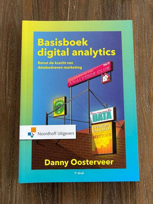 Boek Basis digital analytics, Boeken, Studieboeken en Cursussen, Gelezen, HBO, Beta, Ophalen