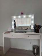 Makeuptafel te koop, Ophalen, Zo goed als nieuw, Hout, Minder dan 100 cm