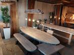 zeer grote nieuwe ovale tafel, Nieuw, 100 tot 150 cm, Ophalen of Verzenden, Metaal