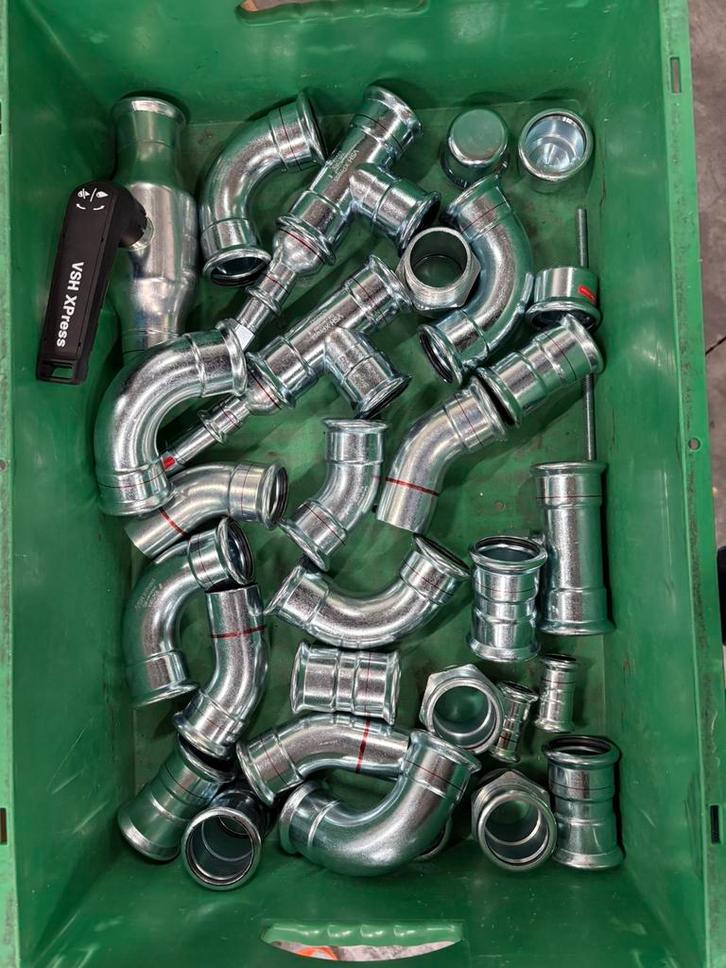 T.E.A.B.: VSH XPress Galvanized 42mm, Doe-het-zelf en Verbouw, Buizen en Afvoer, Zo goed als nieuw, Overige typen, Overige materialen