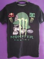 T-shirt Monster Energy/Redbull, Monster energy, Maat 48/50 (M), Ophalen of Verzenden, Zo goed als nieuw