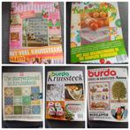 Borduurtijdschriften Burda, Libelle en Margriet, Ophalen of Verzenden, Zo goed als nieuw, Handborduren, Patroon