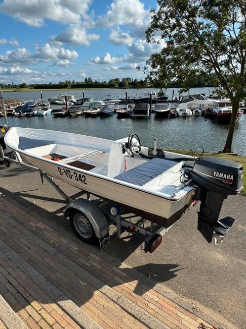 Console boot 440 25pk yamaha autolube radio audio/ koopje, Watersport en Boten, Vis- en Consoleboten, Zo goed als nieuw, 10 tot 30 pk