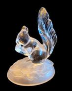 Glazen Eekhoorn Decoratie, Huis en Inrichting, Wit, Ophalen of Verzenden, Minder dan 50 cm, Glas