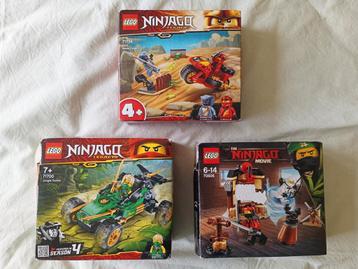 Lego Ninjago 71700, 71734, 70606 beschikbaar voor biedingen