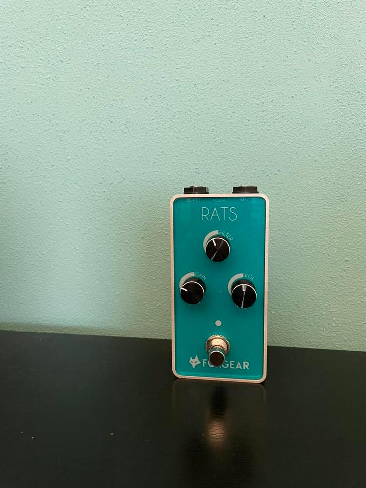 Foxgear Rats-RAT Style overdrive, Muziek en Instrumenten, Effecten, Zo goed als nieuw, Ophalen of Verzenden