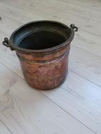 koperen ketel met hengsel, Ophalen