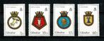 Gibraltar : 1982 - Michel 447 t/m 450 - Scheepswapens, Verzenden, Postfris