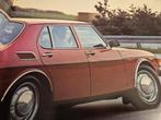 Jaren 70 Nederlands Saab 99 GL folder óók de combi coupés, Ophalen of Verzenden, Zo goed als nieuw, Overige merken