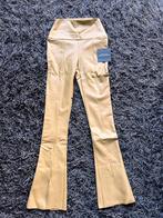 Spat legging imitatie leer NIEUW kleur: Woods, Bruin, Nieuw, Ophalen of Verzenden, Maat 34 (XS) of kleiner