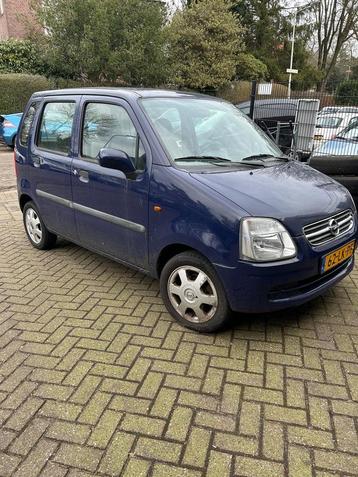 Opel Agila 1.0 I 12V 2003 Blauw beschikbaar voor biedingen