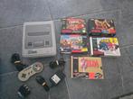 Nintendo snes met 5 games, Nintendo, Gebruikt, Kerkdriel, Ophalen of Verzenden