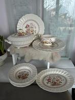 Grantham Royal Doulton handbeschilderd antiek servies izgst, Antiek en Kunst, Antiek | Servies compleet, Ophalen of Verzenden