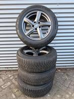 Winterbanden winterset Mitsubishi Outlander LMV TPMS, Auto-onderdelen, Ophalen, Banden en Velgen, 17 inch, Winterbanden