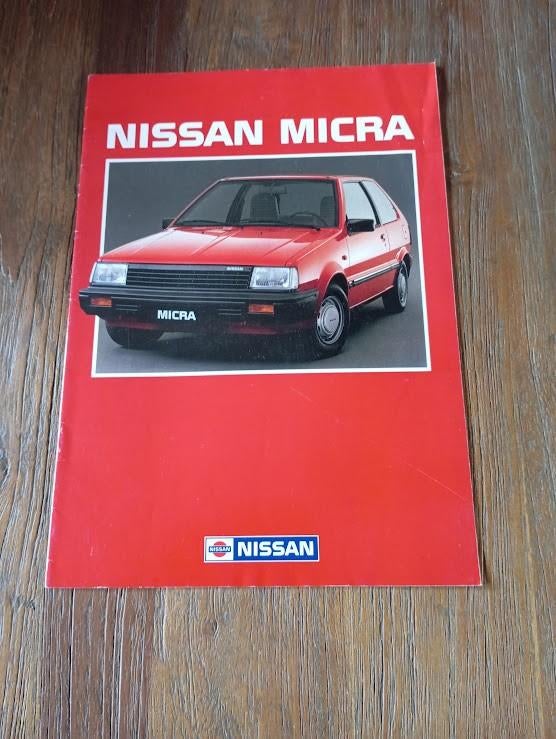 Nissan Micra 1985 16 pag., Verzenden, Zo goed als nieuw, Nissan