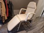 Inklapbare Behandelstoel, Huis en Inrichting, Fauteuils, Ophalen of Verzenden, Gebruikt, Leer