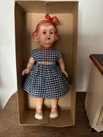 Oud Frans popje 26 cm nog vast in doos helemaal origineel, Verzamelen, Poppen, Ophalen of Verzenden, Pop