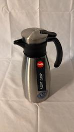 Thermoskan rvs soft grip 1Ltr nieuw, Overige materialen, Overige typen, Nieuw, Ophalen of Verzenden