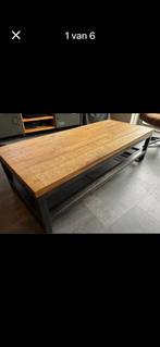 Eleonora Salontafel - Stijlvol en Uniek, Ophalen, 100 tot 150 cm, Industrieel modern, 50 tot 100 cm