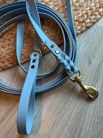 Lange honden lijn biothane lichtblauw, Verzenden, Zo goed als nieuw