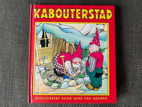 Nans van Leeuwen - Kabouterstad. (Hardcover), Boeken, Kinderboeken | Kleuters, Zo goed als nieuw, Voorleesboek, Ophalen of Verzenden
