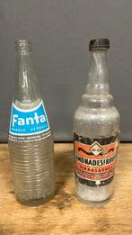 2 antieke limonade flessen. Fanta en Co-Op., Ophalen of Verzenden, Zo goed als nieuw, Verpakking