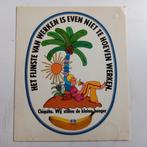 Leuke oude sticker.   CHIQUITA Bananen., Verzamelen, Ophalen of Verzenden, Zo goed als nieuw, Overige typen