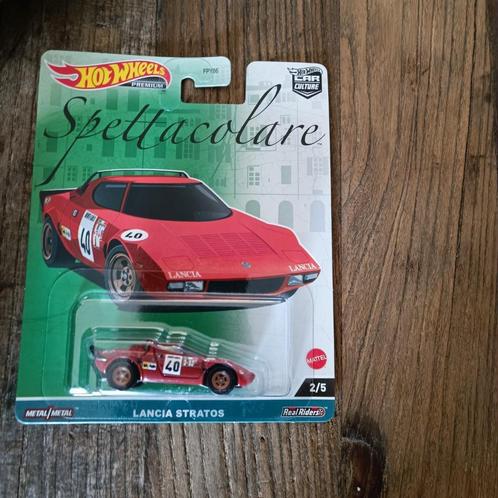 hot wheels Spettacolare Lancia Stratos, Hobby en Vrije tijd, Modelauto's | Overige schalen, Nieuw, Auto, Ophalen of Verzenden