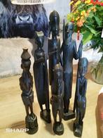 Afrikaanse beelden, Antiek en Kunst, Kunst | Beelden en Houtsnijwerken, Ophalen of Verzenden