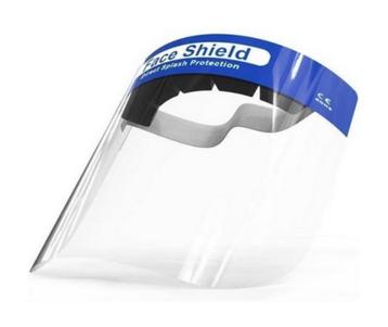 Faceshield herbruikbaar spatmasker 2 stuks beschikbaar voor biedingen