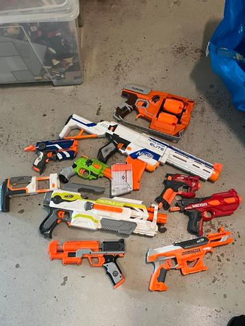 Te koop verschillende nerfs pistolen beschikbaar voor biedingen