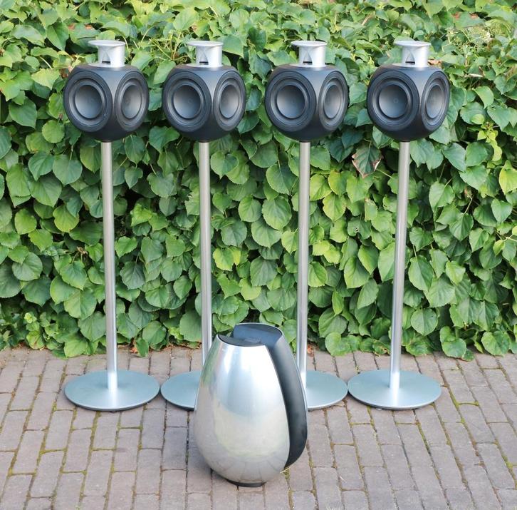 2x Bang & Olufsen Beolab 3 MK2 + Beolab 11 Subwoofer, Audio, Tv en Foto, Luidsprekers, Subwoofer, 120 watt of meer, Overige merken
