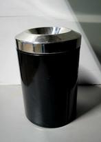 Prullenbak, brandwerend, Ø 24 cm, hoogte 30 cm, zwart, Gebruikt, Verzenden, Minder dan 10 liter, Metaal