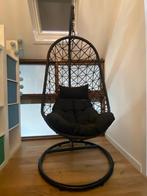 hangstoel, Huis en Inrichting, Stoelen, Ophalen, Zwart, Zo goed als nieuw, Eén