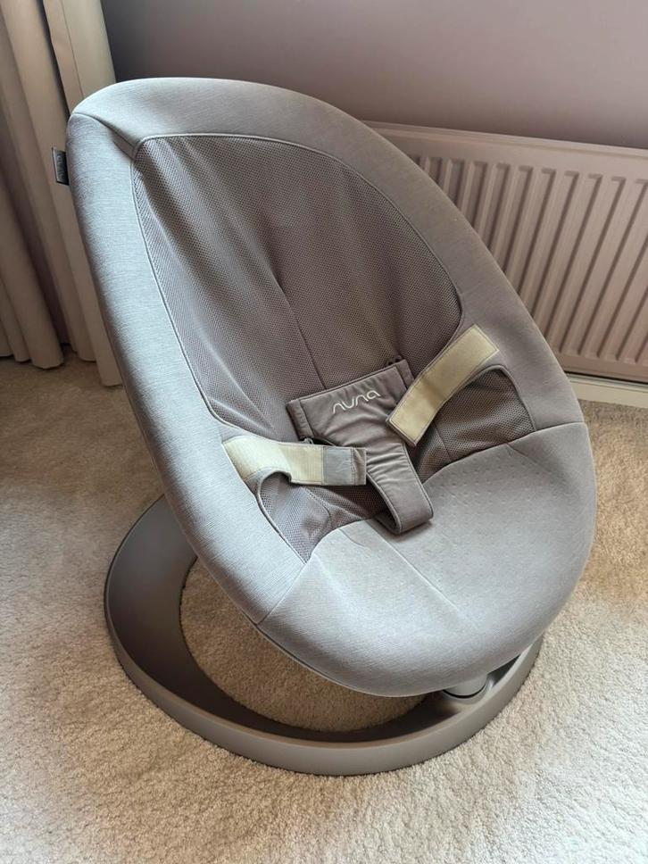 Nuna Leaf Grow wipstoel – inclusief baby-inzet, Kinderen en Baby's, Wipstoeltjes, Zo goed als nieuw, Overige merken, Ophalen of Verzenden