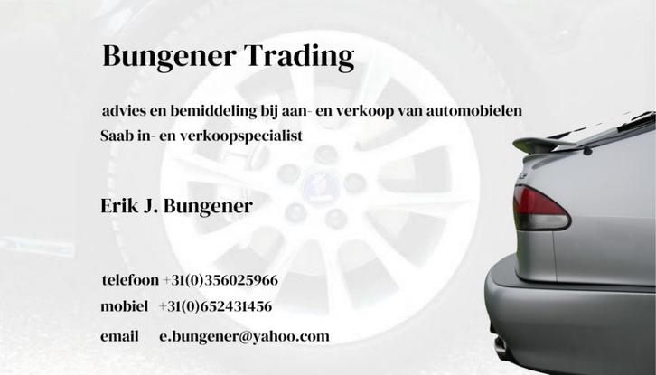 Bungener Trading, advies & bemiddeling automotive, Diensten en Vakmensen, Auto en Motor | Monteurs en Garages, Overige werkzaamheden