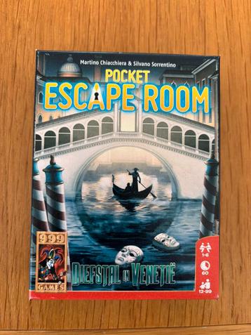 Pocket escape room - Diefstal in Venetië beschikbaar voor biedingen