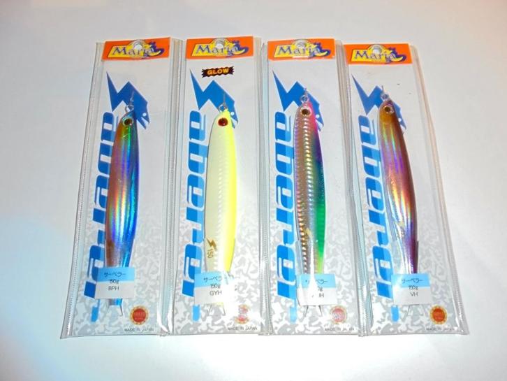 Maria-yamashita saberer jig 150g 110g 80g vertical jigging., Watersport en Boten, Hengelsport | Zeevissen, Nieuw, Overige typen