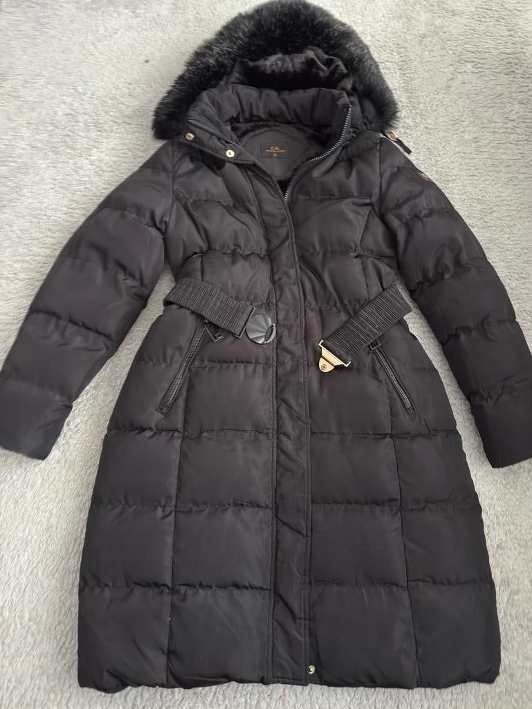 Dames Winter jas maat XL, Kleding | Dames, Jassen | Winter, Zo goed als nieuw, Maat 46/48 (XL) of groter, Zwart, Ophalen