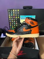 Jordan 1 Retro Shattered Backboard, Ophalen, Zwart, Nike, Nieuw