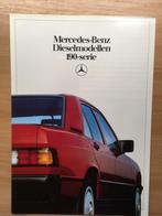 Autofolder/Brochure Mercedes-Benz 190 Dieselmodellen 1983 NL, Nieuw, Ophalen of Verzenden, Mercedes