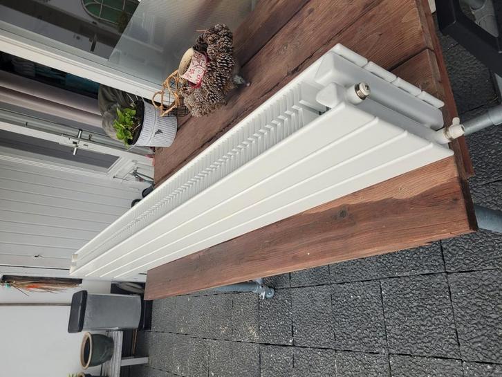 Designradiator Vrijstaand 190 cm, Doe-het-zelf en Verbouw, Verwarming en Radiatoren, Zo goed als nieuw, Radiator, 30 tot 80 cm